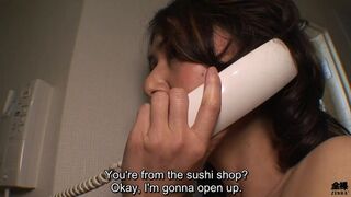 Mom's Naughty😈 Getaway: Busty Mature Japanese Tempts Two Young Ones in Hot Threesome