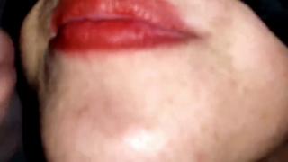 REAL AMATURE, SHE LOVES SUCKING DICK🍆 AFTER CUMSHOT & I'M A POOR CUCK WHO CAN'T LOOK AWAY