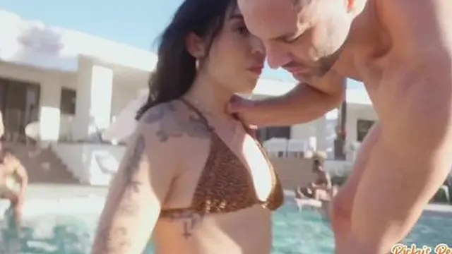 Vanessa Sky &mdash;  Morgan Lee &mdash;  Braylin Bailey &mdash;  and Ari Alectra entwine in a wild &mdash;  explicit foursome