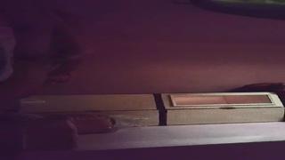 Fucking ex on couch in shared apartment