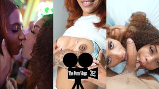 Sexy duo meets random Latina teen at Puerto Rico bar in wild porn vlog episode 21