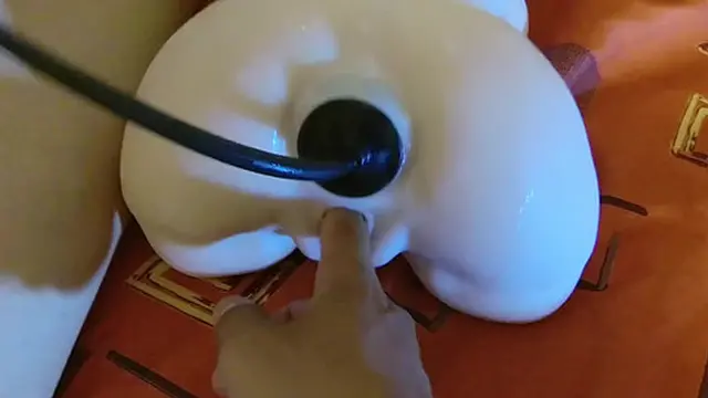 Sexo con una muñeca sexual-Tantaly y mi esposa lame el semen de su culo