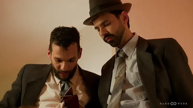 Dinner Cuckold Gangbang - Gorgeous Redhead Leyah Sucks Four Thick Cocks Deep