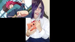 NYAURI1 TAKES ON ITADAKI! SEIEKI HENTAI PART 2 UNCENSORED