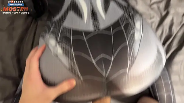 Instead of Saving People &mdash;  This Spider Girl Rides My Dick!!