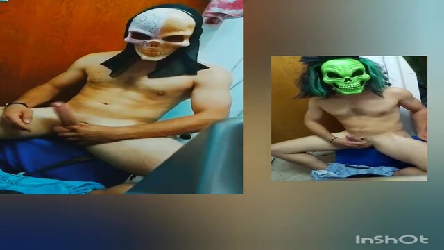 French stunner jerks off with loud moans and orgies