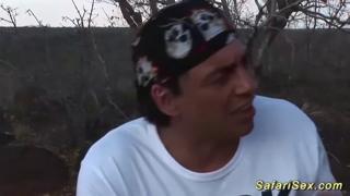 wild African group sex outdoors