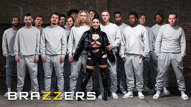 Brazzers - Angela White Talks Real Dirty And Sucks Dicks Before Getting A Massive Bukkake