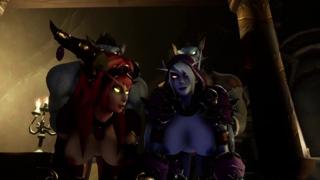 Raw and wild, five hung wolves ravage one helpless submissive in beastly orgies