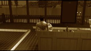 Classic scene: Group sex at a cafe ¦ 3D Porno Game