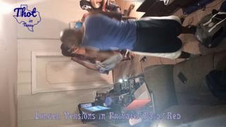 Dark-haired Mature Takes Turns with Blacks in Studio