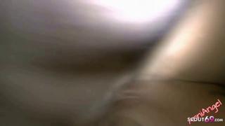 Teen Anni Angel gets gang-banged by horny🥵 German partygoers in group sex romp