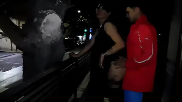 boyfriend pleasures me everywhere &mdash;  including the balcony &mdash;  with intense passion