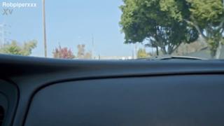 Squirt Play in the Backseat