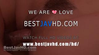 Two guys give Akari Minamino oral😜 and creampie – uncensored JAV