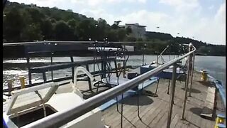 Slutty Cyndi gets gangbanged on a boat while her wet pussy🌮️ gets pounded relentlessly