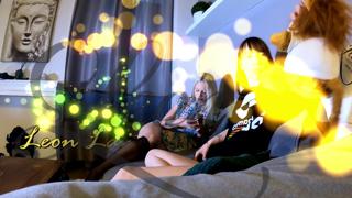 Blazing Hot Teen Lesbians Feast on Hungry Dicks, Igniting a Frenzied Sex Orgy