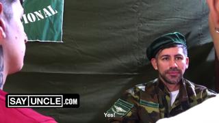Felix Harris and Bautista surrender to Commander Nick's brutal thrusts