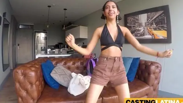 Hot Latina teen dominated with huge dick🌭 in intense anal👌 sex